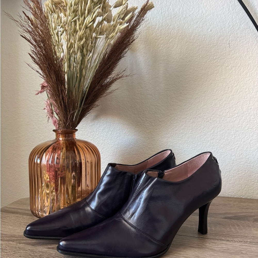 Franco Sarto Leather Booties